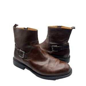 Rockport Brown Leather Engineer Boots